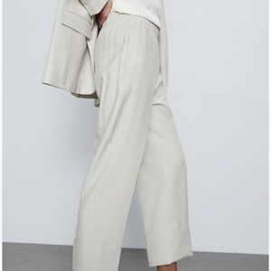 Zara cuffed loose pants size S